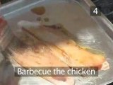 How To Make Barbecued Chicken Lettuce Wraps