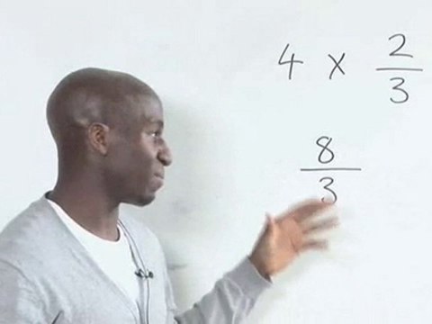 How To Multiply Fractions With Whole Numbers