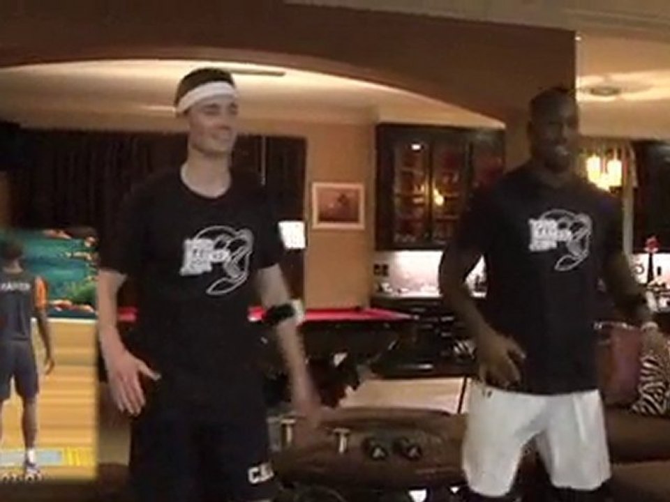 Step Aerobics with Vernon Davis