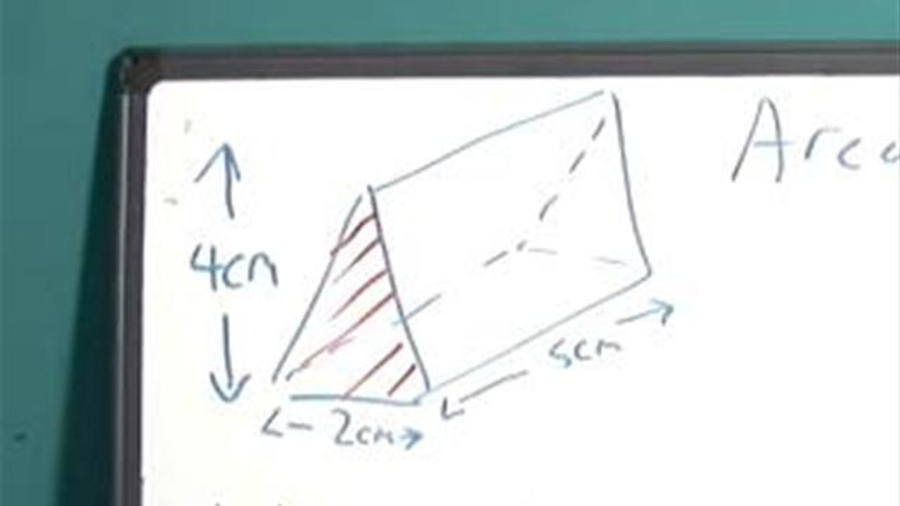 How To Get The Volume Of A Triangular Prism