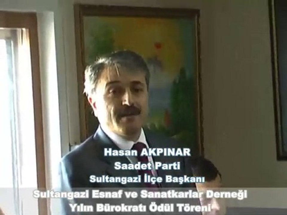 Sesder  Yılın Bürokratı Ödül Töreni.