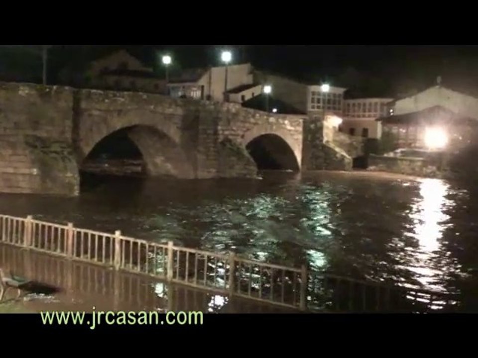 Crecida del Cabe en Monforte