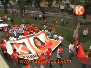 Keiko Fujimori inscribió su plancha ante JNE