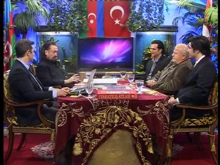 Hür Adam filminin yönetmeni Mehmet Tanrısever ve Adnan Oktar