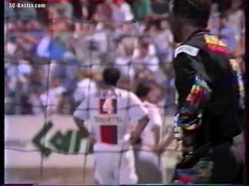 D1 / 1994-95 - Bastia 1-2 Paris : Le clip