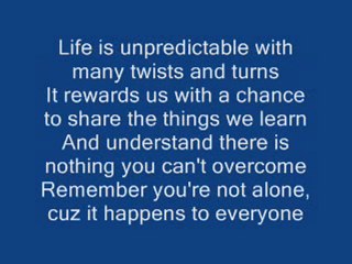 "Breathe"  (trials-tribulation & hope)