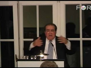 Justice Scalia: Why Should Judges Dictate Natural Law?