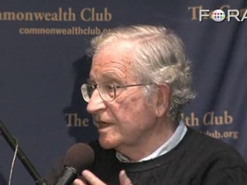 Noam Chomsky Says Big Business Dictates the Presidency