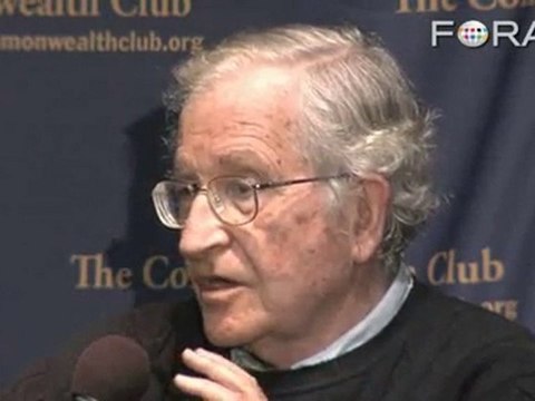 Noam Chomsky Likens Right-Wing Media to Nazi Germany