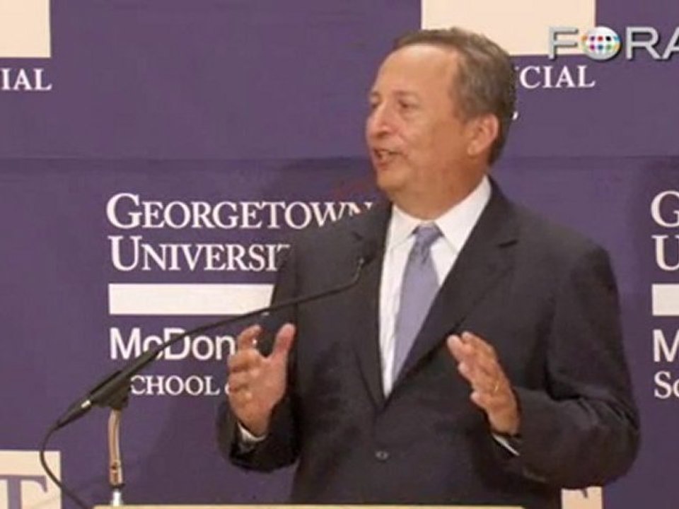 Summers Blasts 'Death Panel' Style Ads on Finance Reform