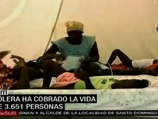 Cólera sigue generando daños en Haití