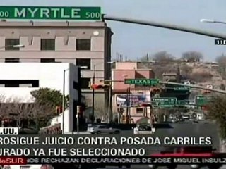 Seleccionado ya el jurado para el caso Posada Carriles