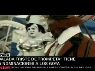 "Balada triste de trompeta" favorita en los Premios Goya
