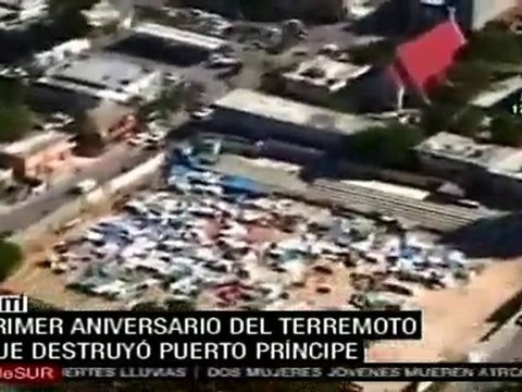 Haití recuerda un año del terremoto que destruyó Puerto Príncipe