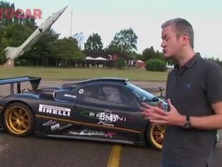 Pagani Zonda R Test drive