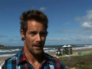 Travis Logie Interview - Billabong Pro Santa Catarina 2010