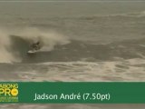 Daniel Ross, Adriano de Souza, Taj Burrow - Round 2 Highlights - Billabong Pro Santa Catarina 2010