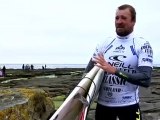 3 ft waves conditions at Brims Ness - Day 2 Highlights -Oneill Coldwater Classic Scotland