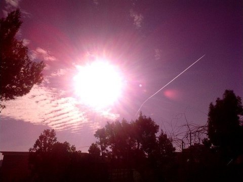 chemtrails HAARP vs cumulus 27.12.. maybe orgonite in action