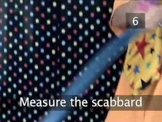 How To Make A Sword And Scabbard Out Of Balloons