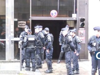 "Jeudi Noir"  à deux pas de l'Elysée