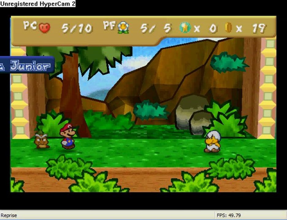 WT de:Paper Mario (N64(Partie 2:1er combat et 1er mini-boss)
