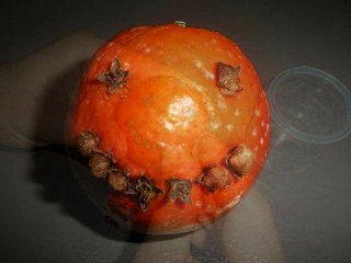 Réaliser une Clémentine d'halloween