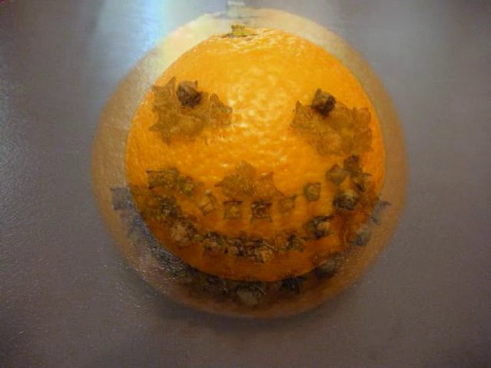 activité maternelle - Orange d'halloween