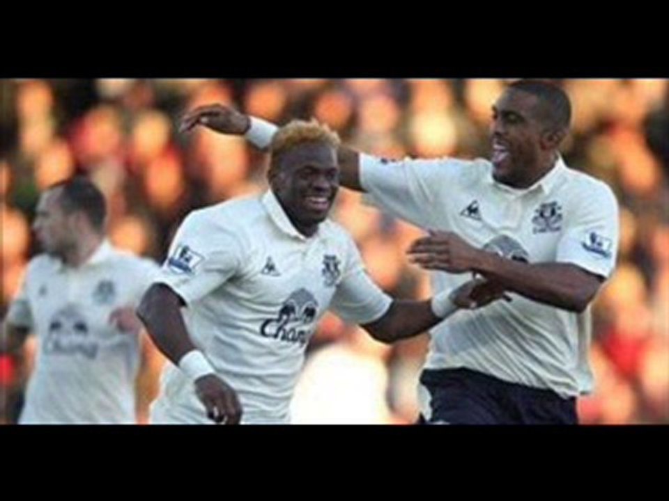 Scunthorpe 1-5 Everton: Saha, Fellaini, Baines great-strike