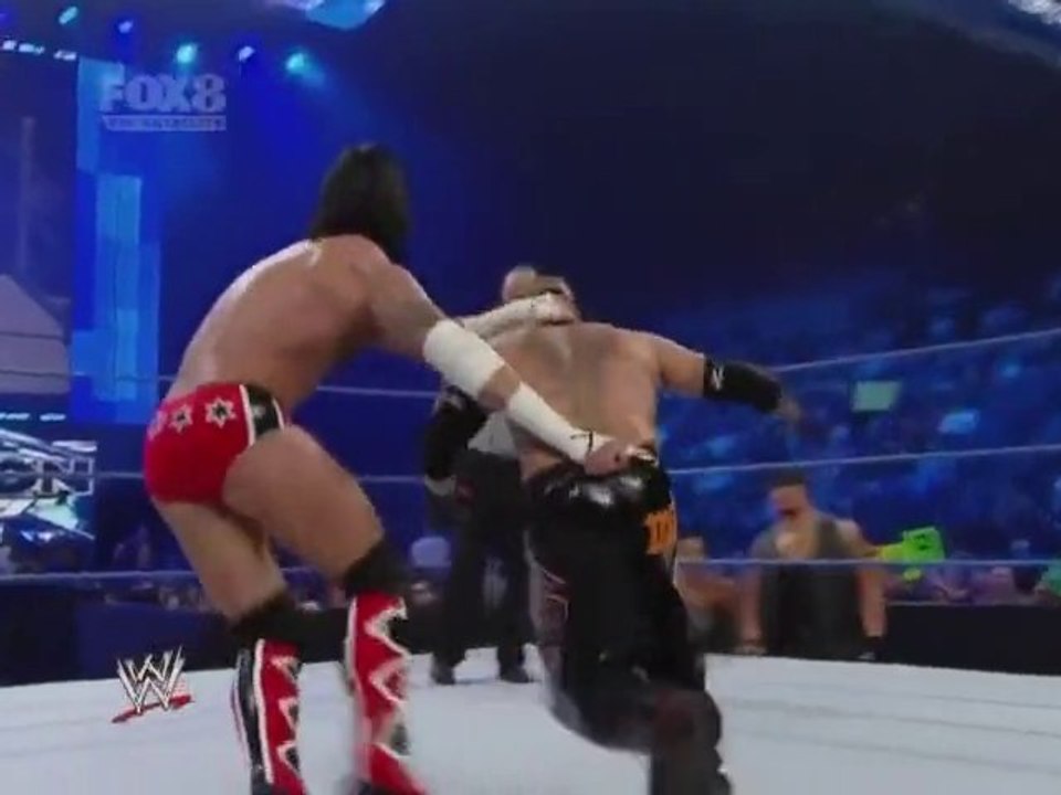 WWE Smackdown 12_02_10 Rey Mysterio vs CM Punk  HD