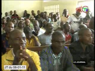 Descente de l'honorable Norbert Constant Zaba