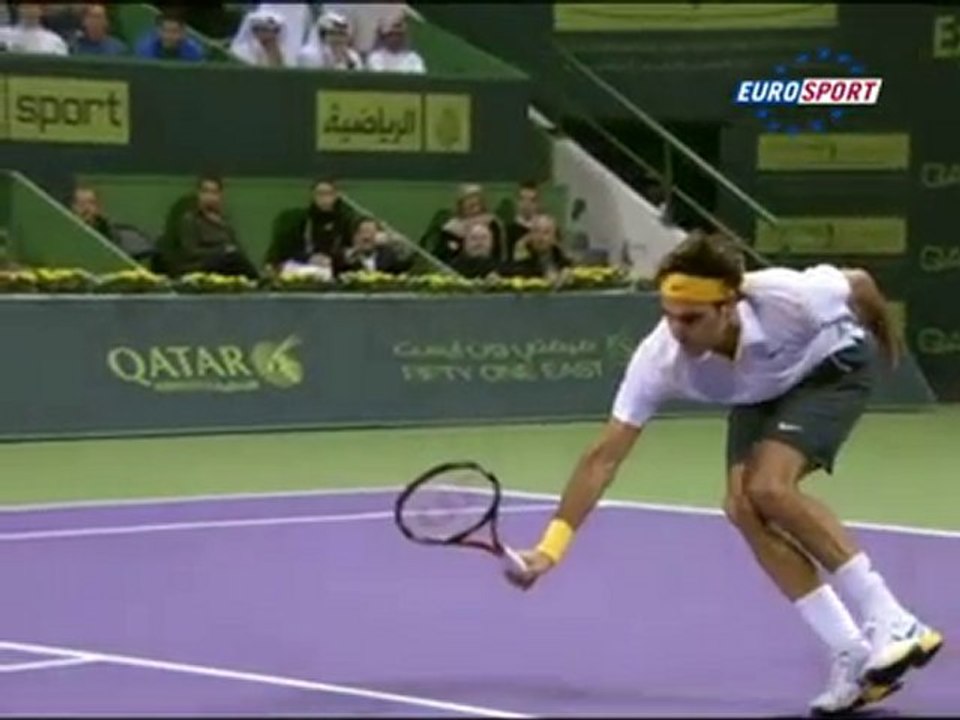 Federer Doha'da şampiyon