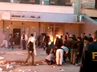 ES EMEUTES EN ALGERIE-