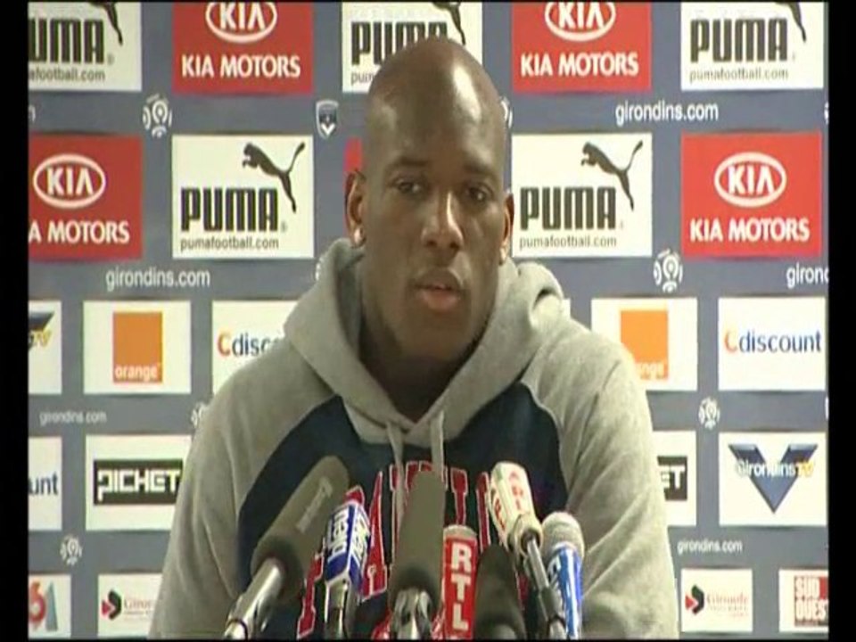 Conférence de presse de Ciani avant Bordeaux-Rouen