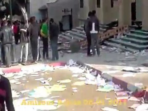 Emeutes a Bejaia 08 01 2011