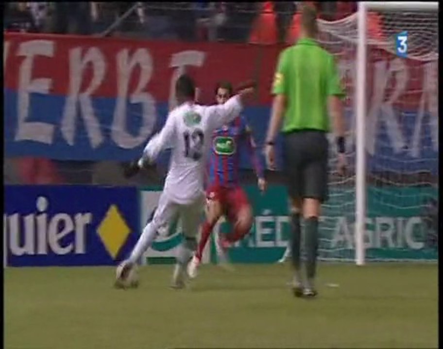caen - lyon 0-1 coupe de france