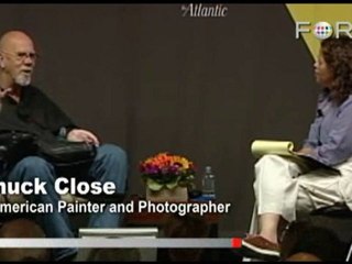 Chuck Close Explains How He Paints with a Grid