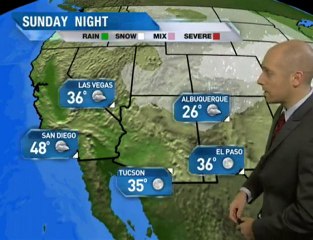 Southwest Forecast - 01/08/2011