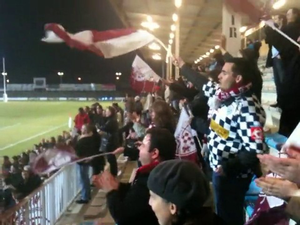 La fin du match à Colomiers.