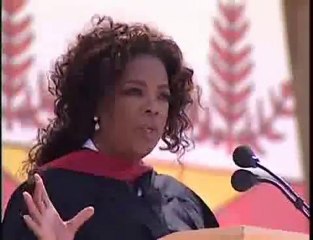 Oprah Winfrey 2008 Stanford Commencement Address - Part 1