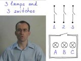 7th Brain Teaser: 3 Lamps and 3 Switches