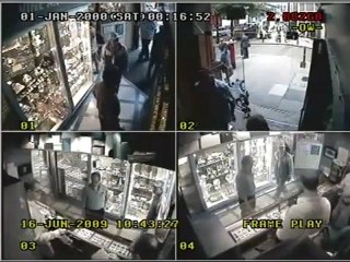 Braquage dans une bijouterie