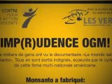 OGM Siège Monsanto Morges Suisse le 03 octobre 2009