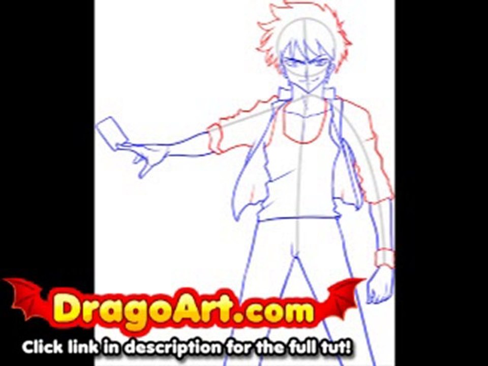 How to draw Ageha, Psyren, step by step