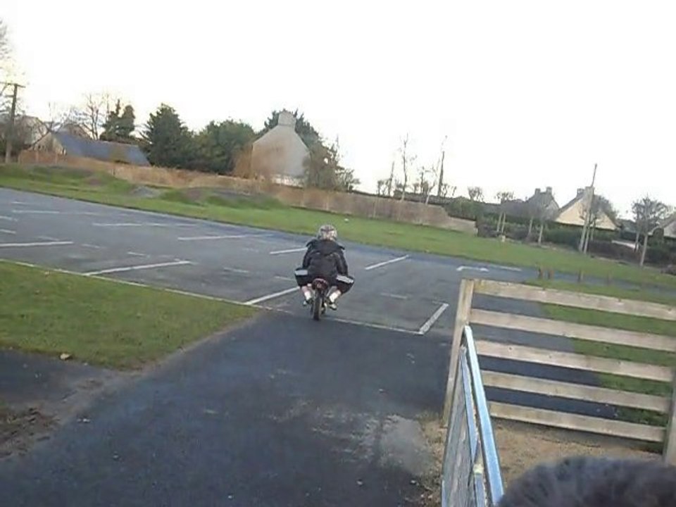 Toto début avec le pocket bike !