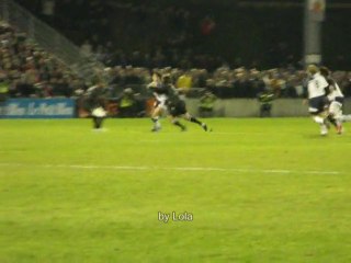 Maxime Médard, plaquage Agen/Toulouse le 29.12.10