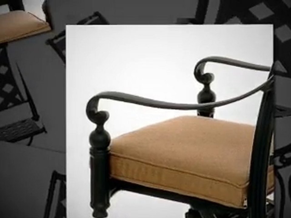 all welded cast aluminum patio furniture