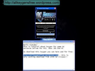 DC Universe Online Free Game and crack PC, Xbox and PS3