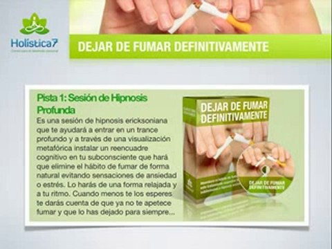 Hipnosis para dejar de fumar