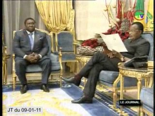 Audience à la Présidence de la République